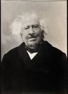 Portræt af Michel Eugene Chevreul (1786-1889), fransk kemiker. af French Photographer